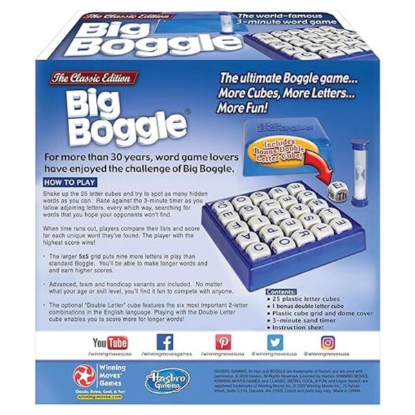 Winning Moves Games BIG BOGGGLE LA EDICIN CLSICA_3