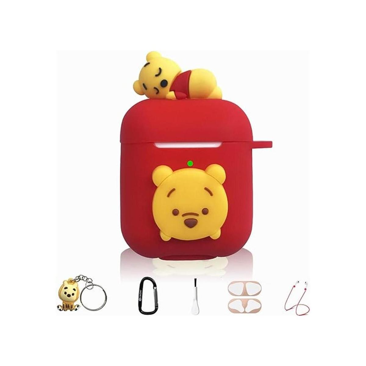 Winnie The Pooh Funda protectora de dibujos animados para