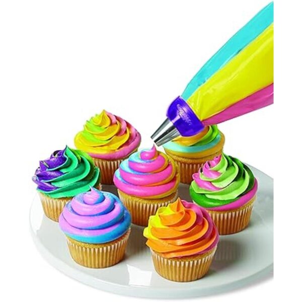 Wilton ColorSwirl 3 Color Coupler Color blanco_2