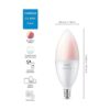 WiZ Connected Vela de color de 60 W B11 Smart 2.4 GHz 16_3