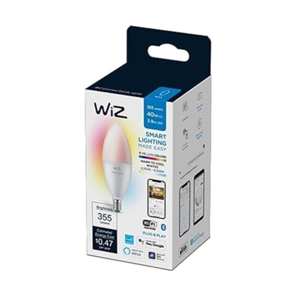 WiZ Connected Vela de color de 60 W B11 Smart 2.4 GHz 16_2