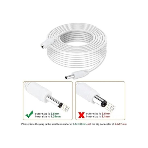 WildHD Cable de extensión de alimentación CC de 33 pies_2