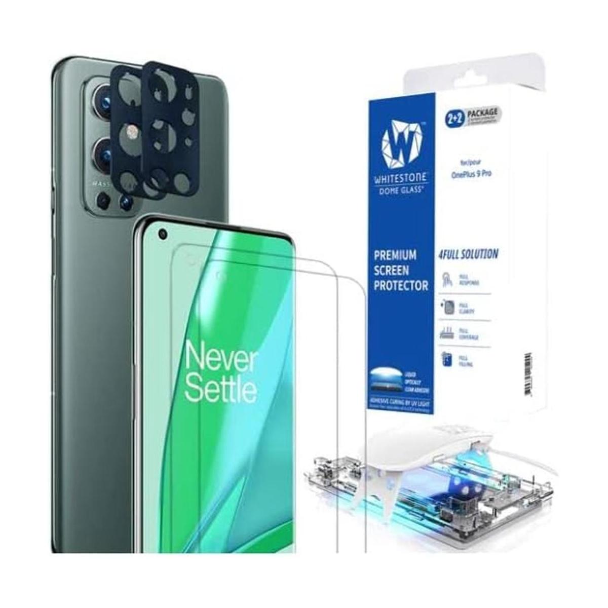 Whitestone Protector de pantalla de vidrio templado y