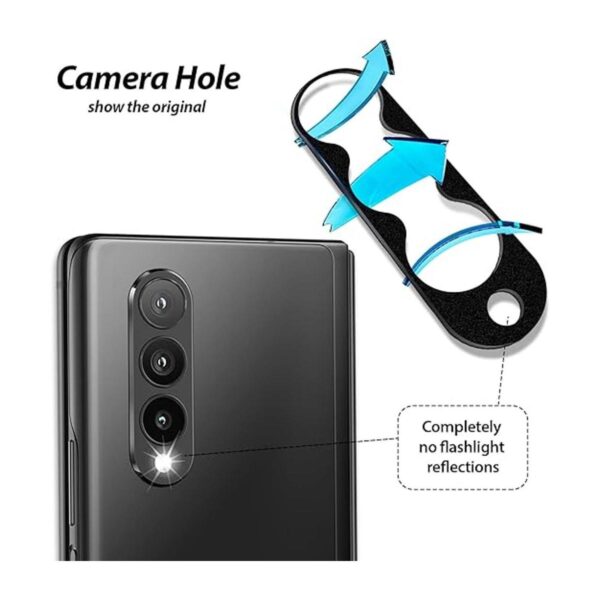 Whitestone Protector de cámara para Samsung Galaxy Z Fold_4
