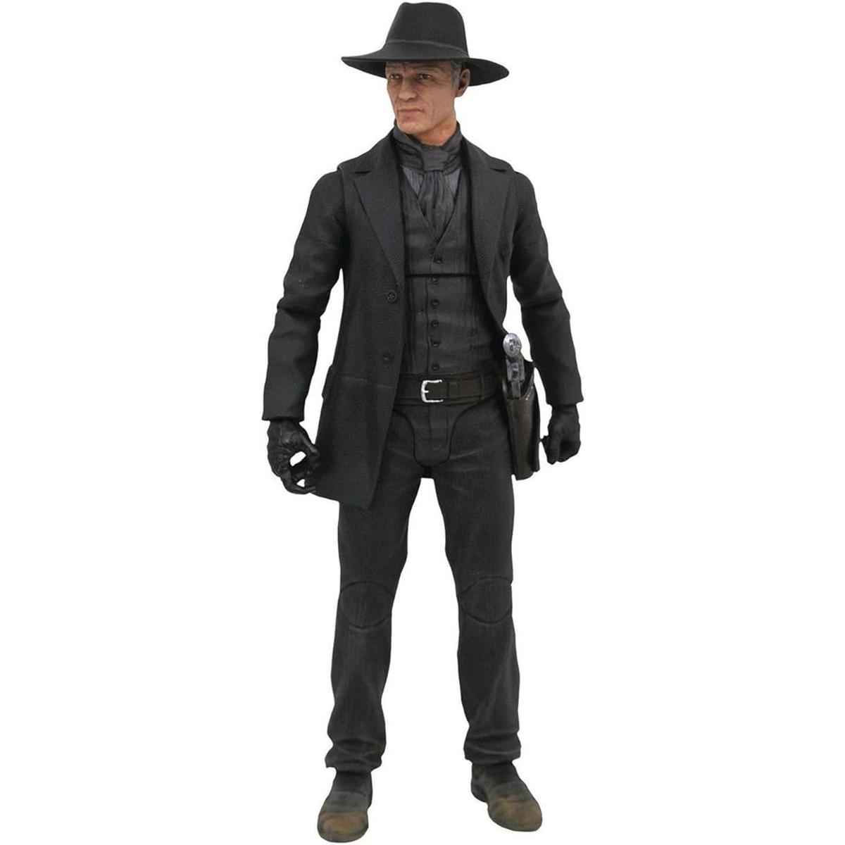 Westworld Figura de acción de hombre de negro de 7 pulgadas