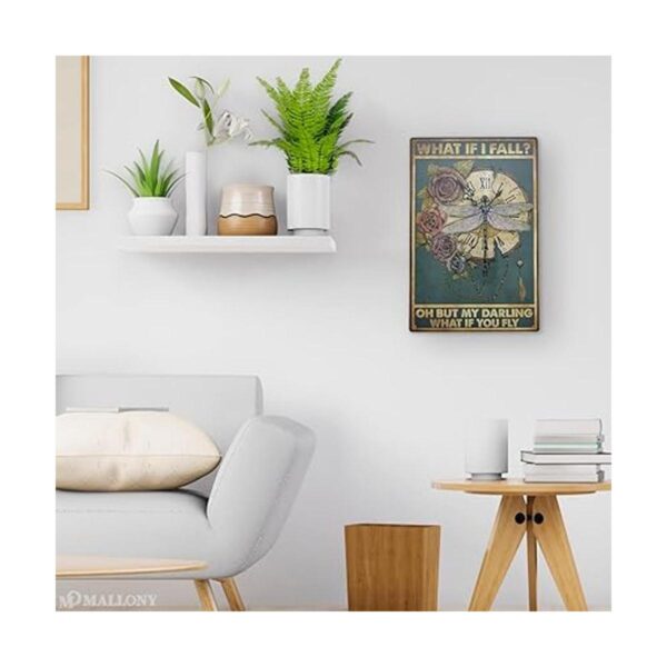 What If You Fly Home Decoración de pared de metal