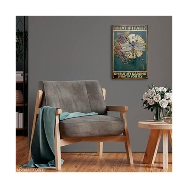 What If You Fly Home Decoración de pared de metal