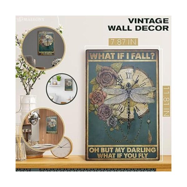 What If You Fly Home Decoración de pared de metal