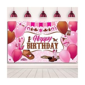 Western Cowgirl Decoraciones para fiestas de cumpleaños