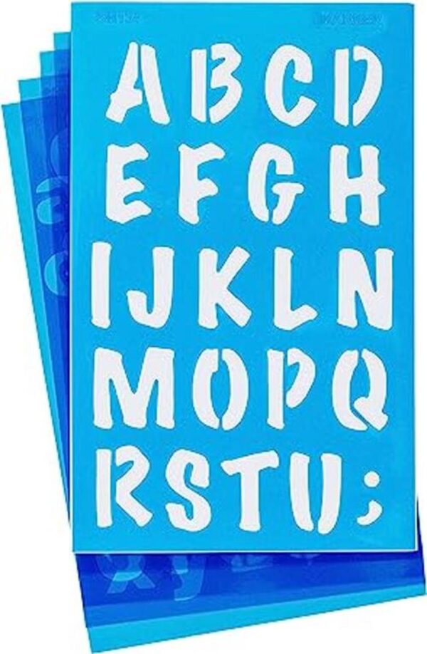 Westcott LetterCraft Stencil fuente de marcador_1