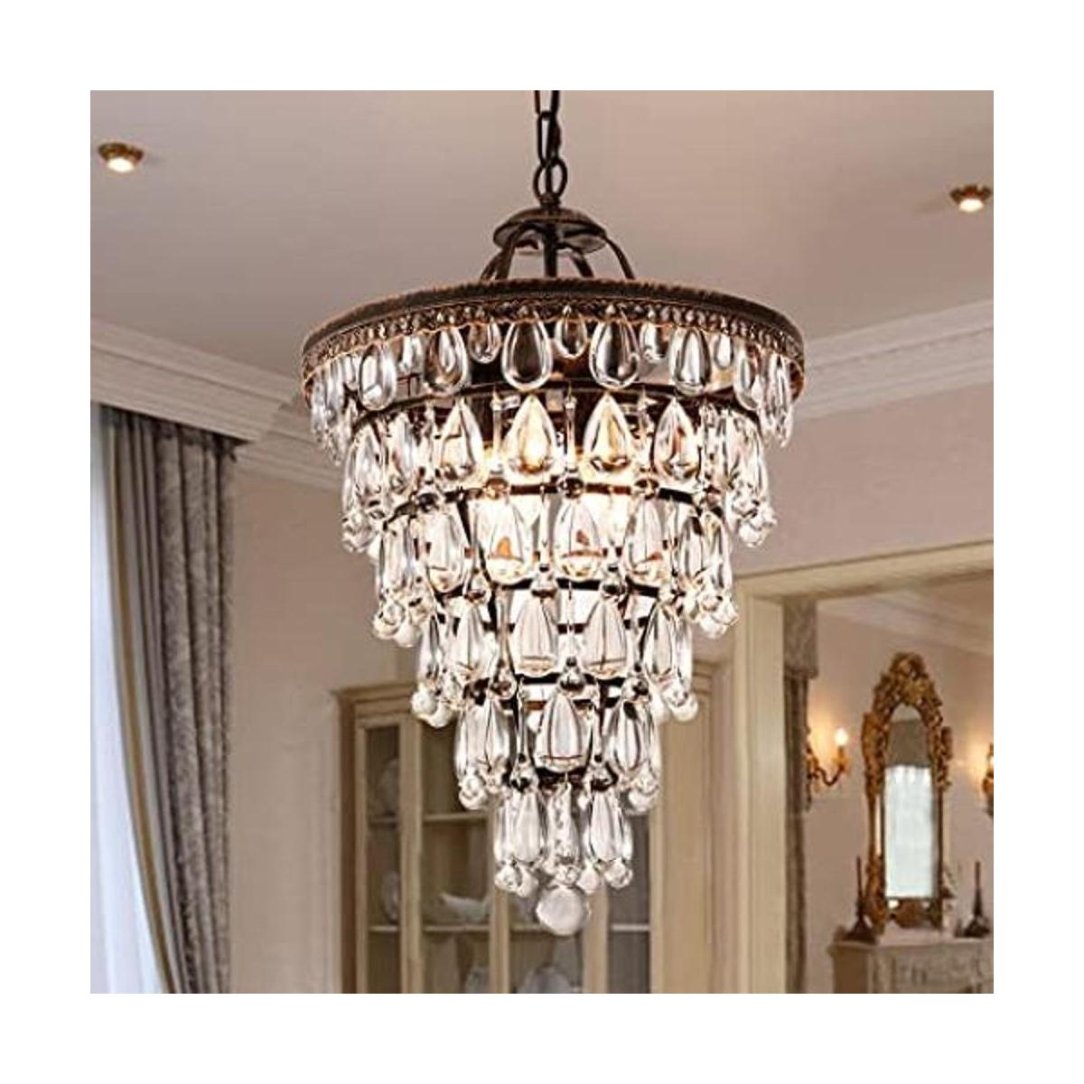 Wellmet Candelabro de cristal de 14 pulgadas candelabros