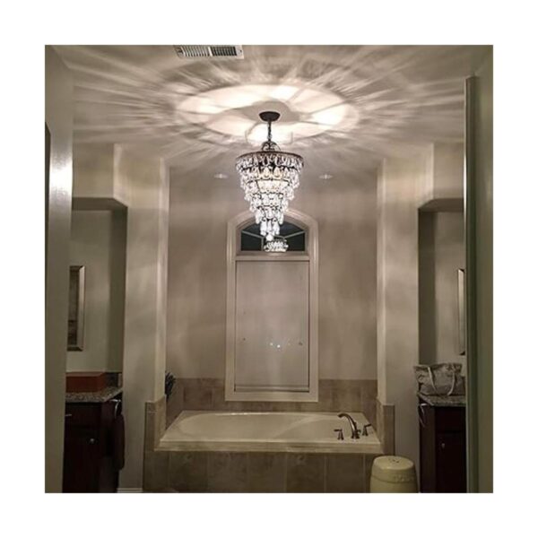 Wellmet Candelabro de cristal de 14 pulgadas candelabros_2