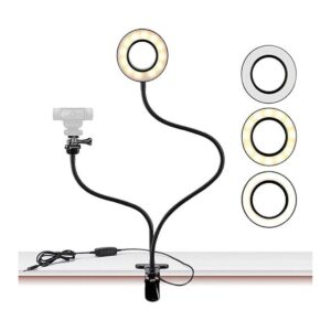 Webcam Soporte de luz para transmisión en vivo luz de_1