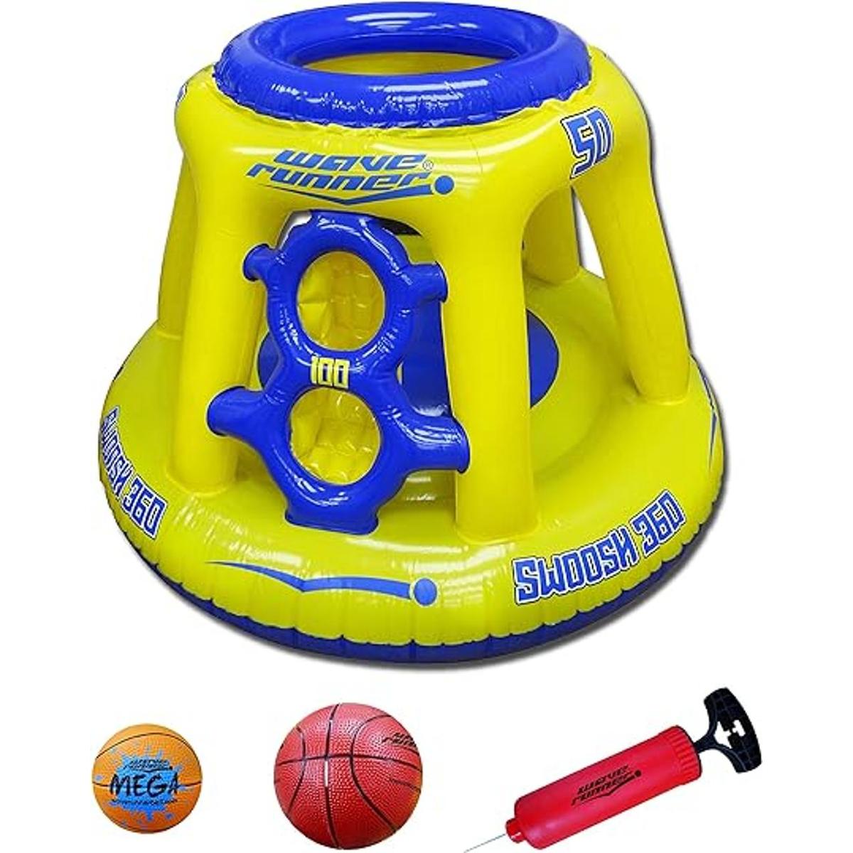 Wave Runner Swoosh 360 Juego de aro de baloncesto para