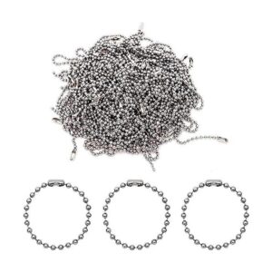 Wayilea 150 cadenas de cuentas de bola de 4 pulgadas