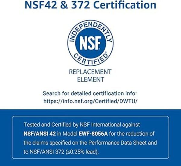 Waterspecialist Filtro de agua en línea RV con certificado