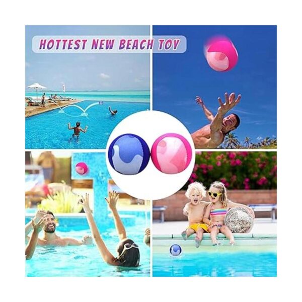 Water Skipping Ball Summer Beach Ball 2Pack Water Bouncing_3