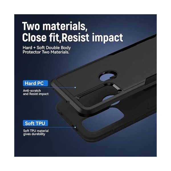 Warsia Funda para Moto G Pure con protector de pantalla_4