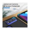 Warsia Funda para Moto G Pure con protector de pantalla_3