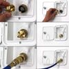 Water Blowout Quick Connect Plug Fittings for Air