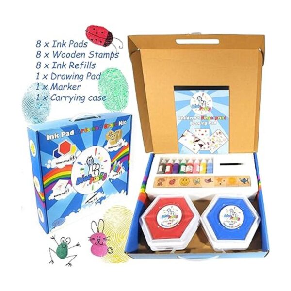 Washable Stamp Pads for Kids Arts and Crafts Jumbo