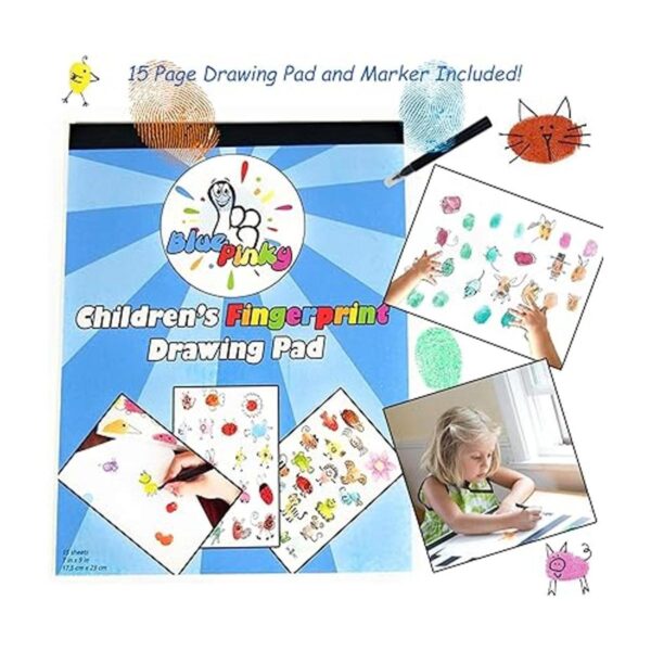 Washable Stamp Pads for Kids Arts and Crafts Jumbo