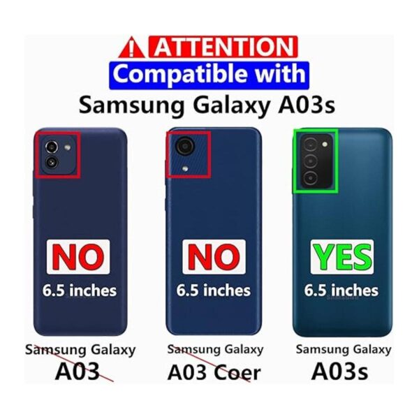 Warsia Funda para Samsung Galaxy A03S funda para Galaxy_2