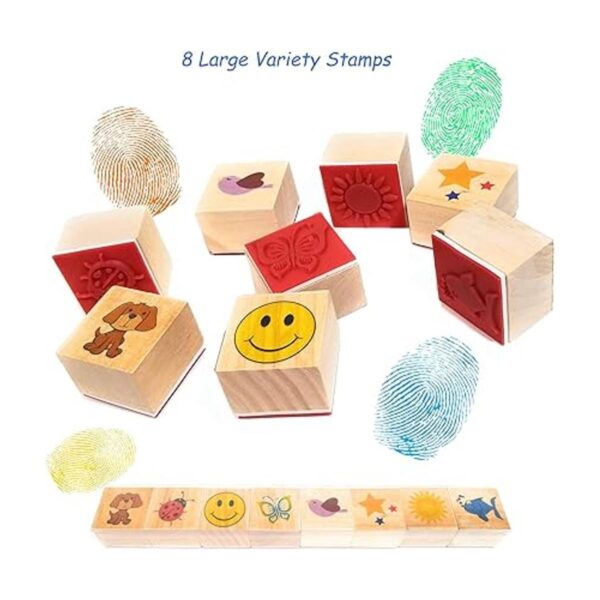 Washable Stamp Pads for Kids Arts and Crafts Jumbo