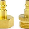 Water Blowout Quick Connect Plug Fittings for Air