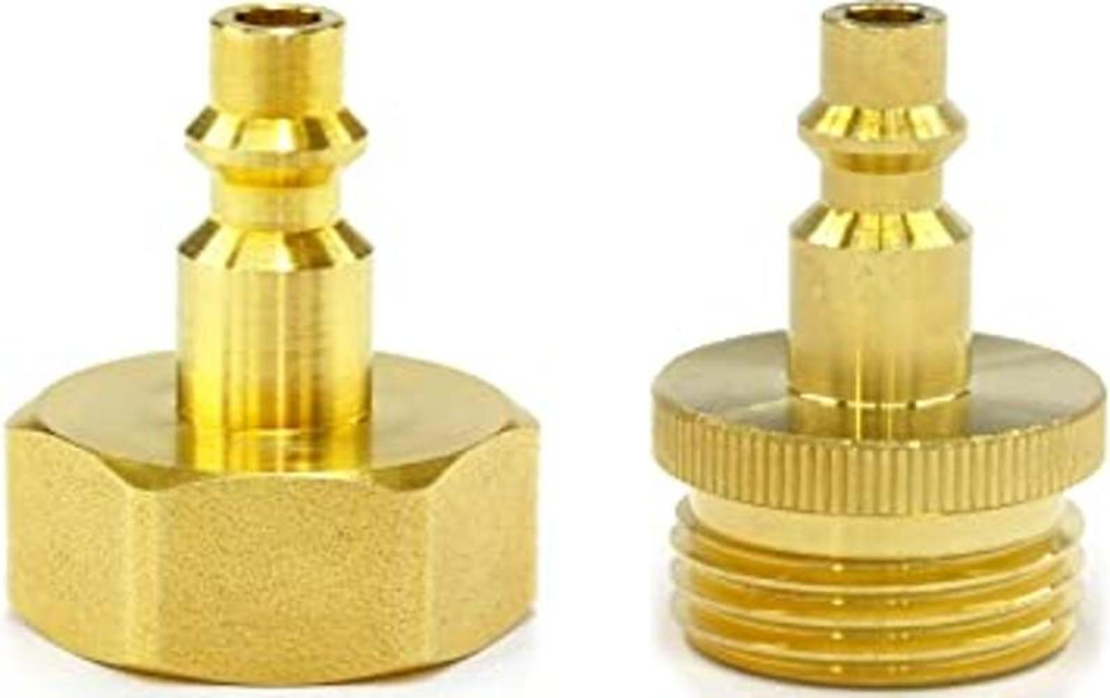 Water Blowout Quick Connect Plug Fittings for Air