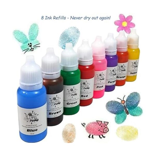 Washable Stamp Pads for Kids Arts and Crafts Jumbo