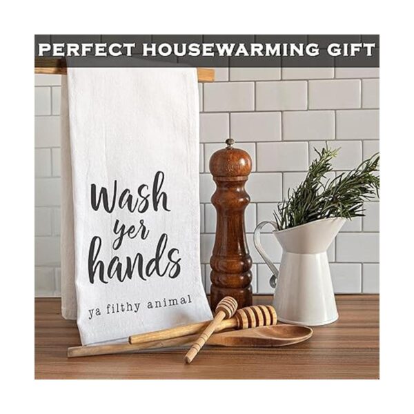 Wash Your Hands Ya Toalla de mano de animales sucios de_2