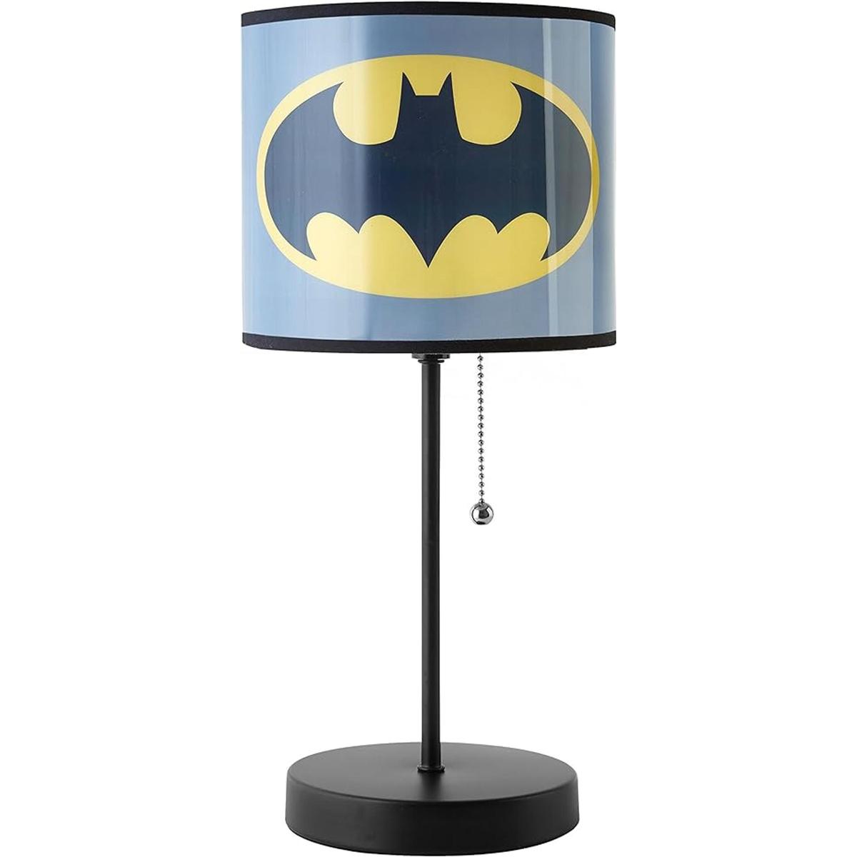 Warner Brothers Lámpara de palo de Batman color gris