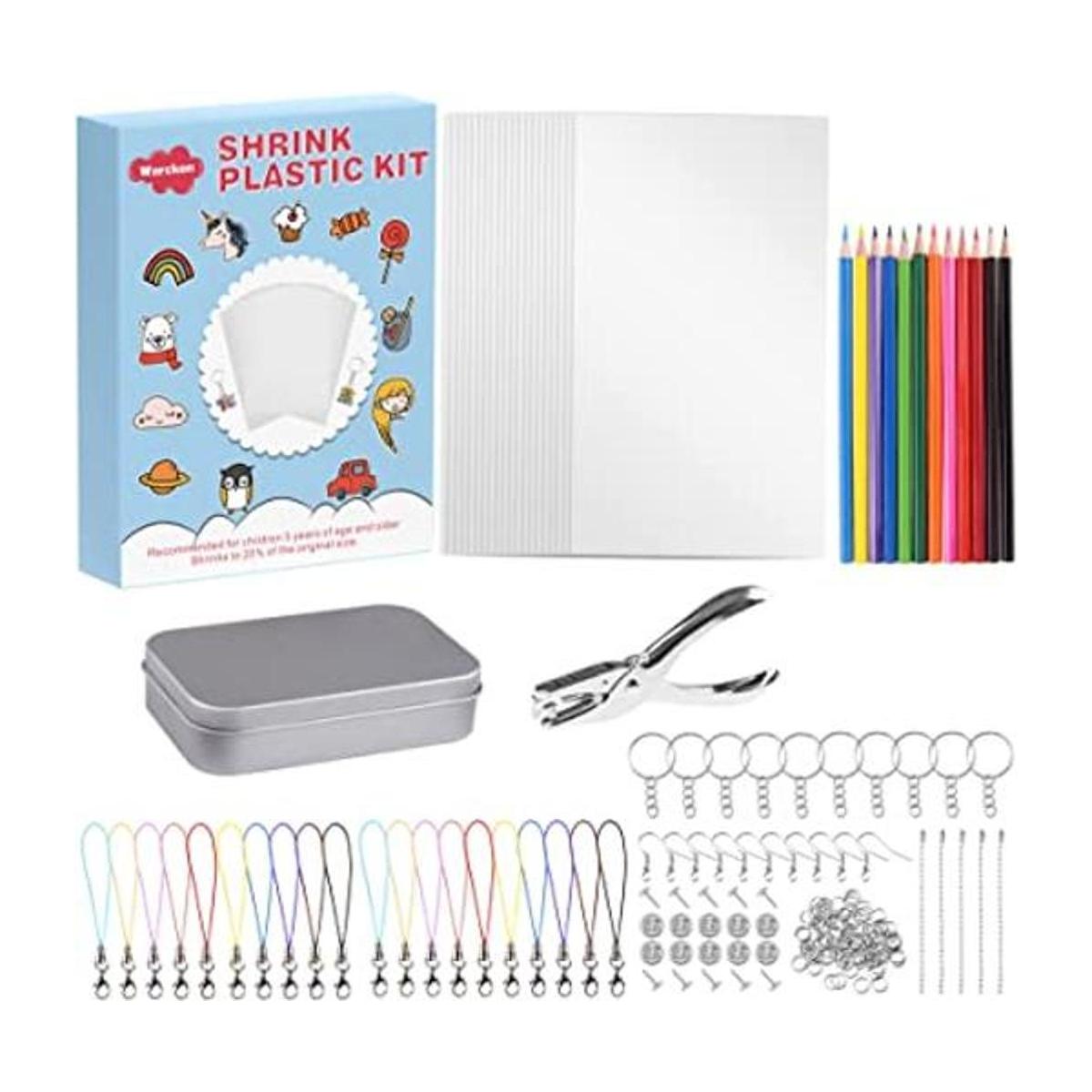 Warckon El kit de 200 hojas de plástico retráctil incluye