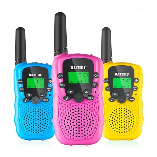 Walkie Talkies para niñas juguetes paquete de 3 Walky_1