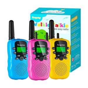 Walkie Talkie para niños 3 unidades juguetes Walkie_1