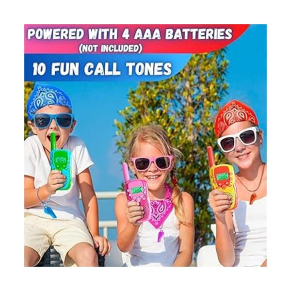 Waka Waka Walkie Talkies para niños paquete de 3_6