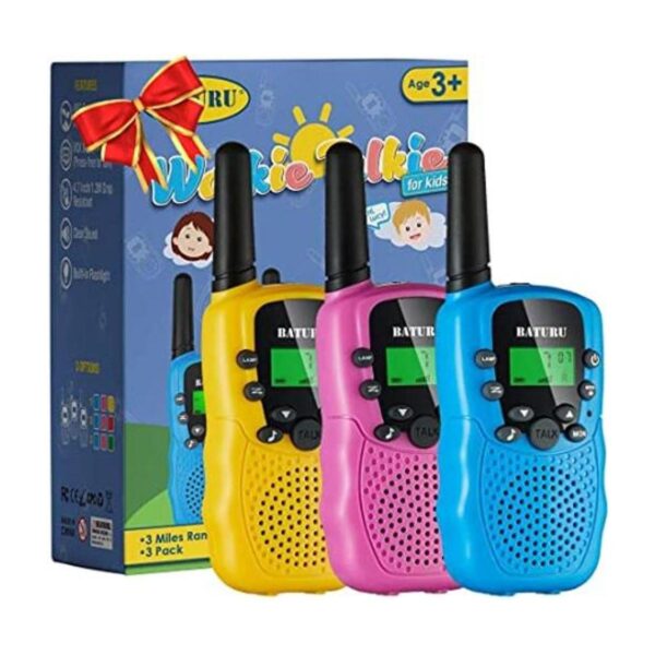 Walkie Talkie Juguete para niños de 22 canales de radios_1