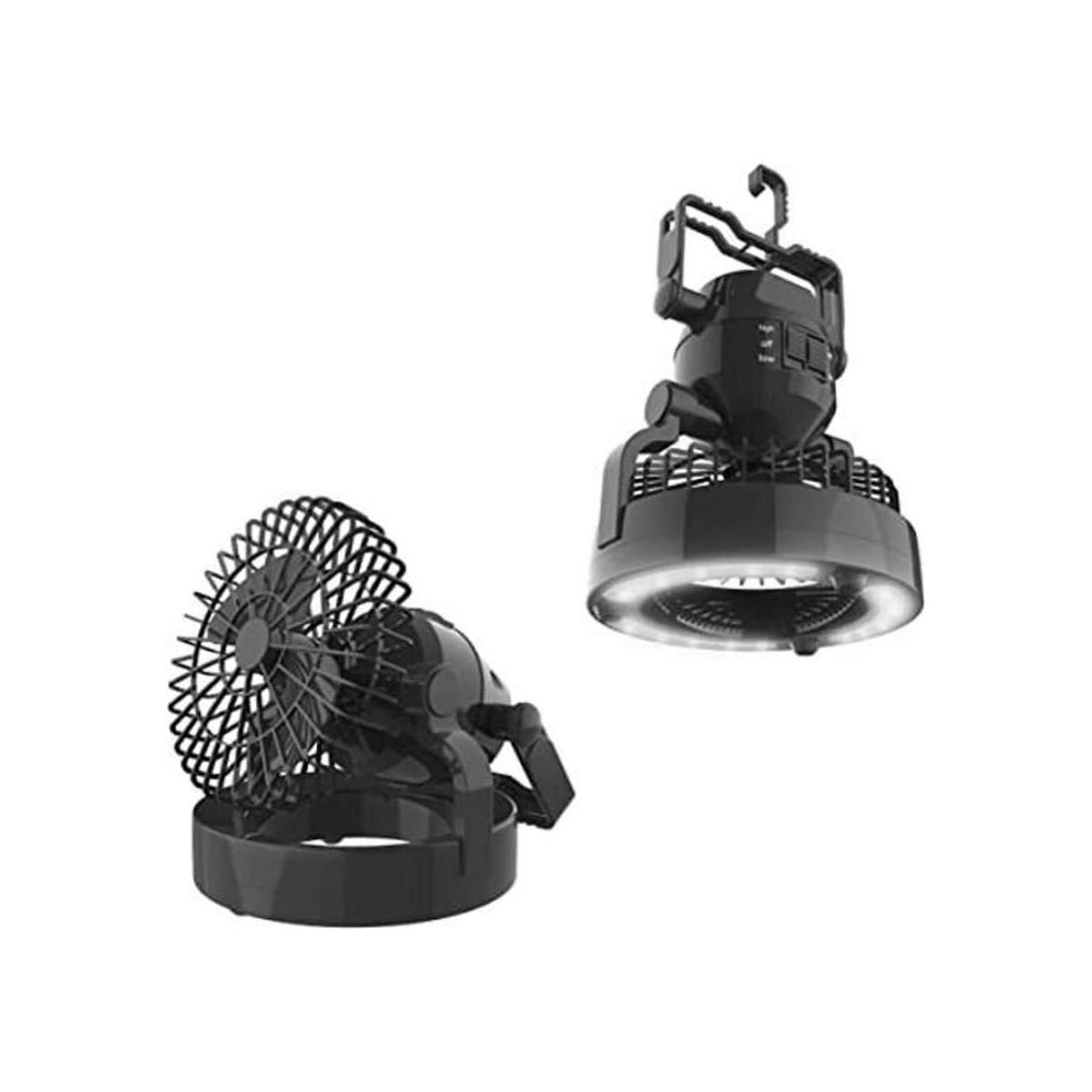 Wakeman Linterna de camping con ventilador de techo