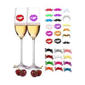 WZT 30 marcadores de silicona para bebidas de vino y copas_1