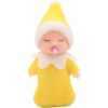 WULEEUPER Muñeca de elfo durmiendo con chupete juguetes_1