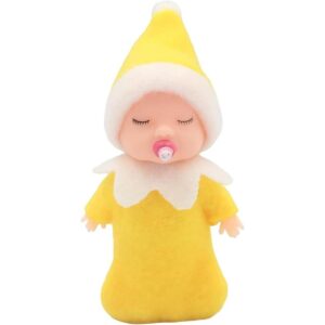WULEEUPER Muñeca de elfo durmiendo con chupete juguetes_1