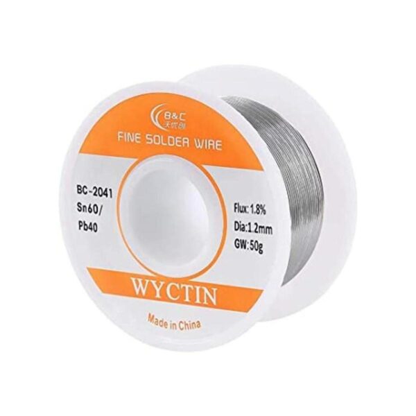 WYCTIN Cable de soldadura 6040 con núcleo de colofonia_1