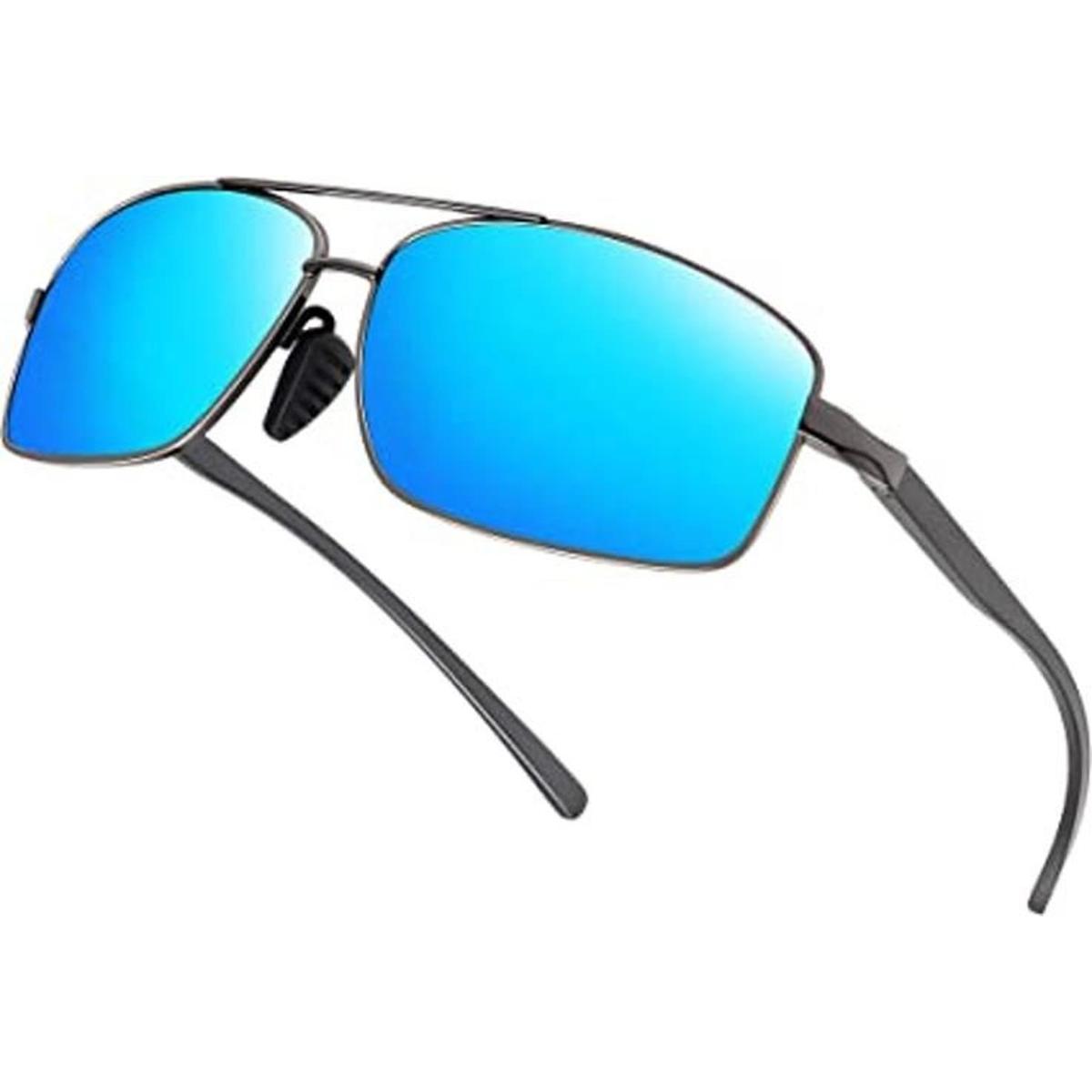 WOWSUN Polarized Sunglasses for Men UV Protection