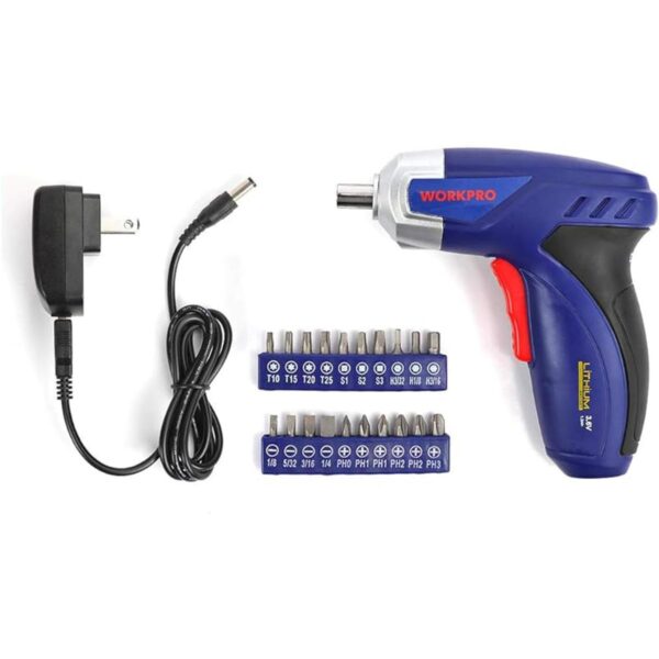 WORKPRO Kit de herramientas para el hogar de 125 piezas
