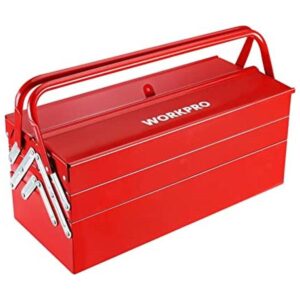 WORKPRO Caja de herramientas de metal caja de