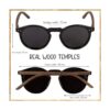 WOODIES Lentes de sol polarizados de madera estilo Foster_2