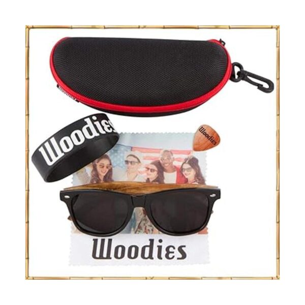 WOODIES Zebra Wood gafas de sol con lentes polarizadas_2