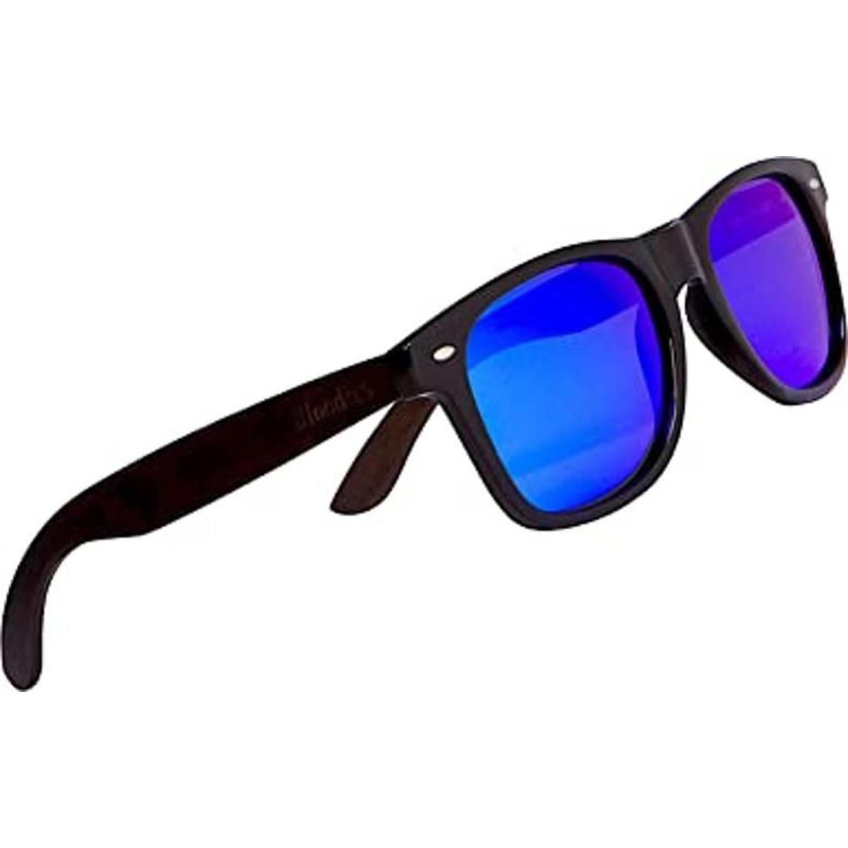 WOODIES Lentes de sol polarizados de madera de ébano para