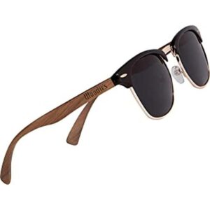 WOODIES Gafas de sol de madera con lente polarizada_1